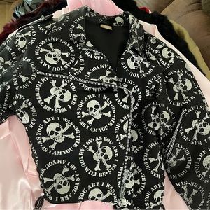 COPY - Lip Service Skull Jacket
